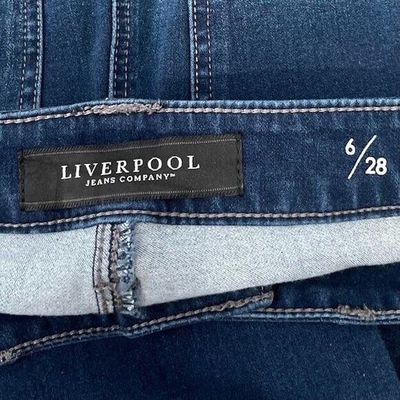Liverpool Jeans Company Women's Skinny Jeans - Dark Blue - Picture 6 of 13